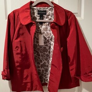 BANANA REPUBLIC  lined jacket car coat , L NWT!